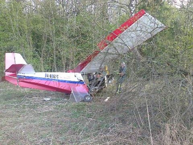       В Вихрево разбился самолет          