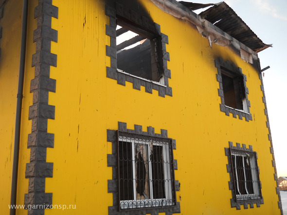       В Семенково сгорел дом          