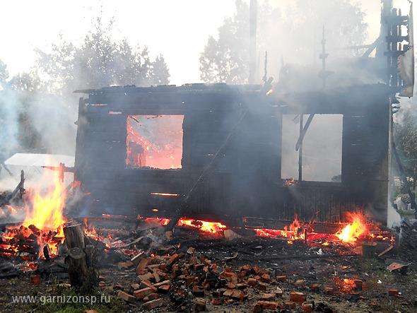       Один погибший и один пострадавший на пожаре в Золотилово          