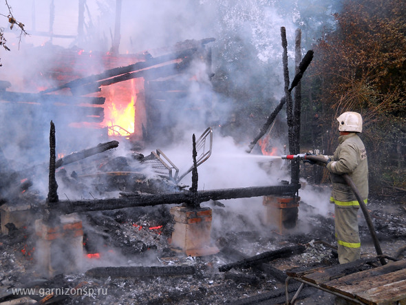       Один погибший и один пострадавший на пожаре в Золотилово          