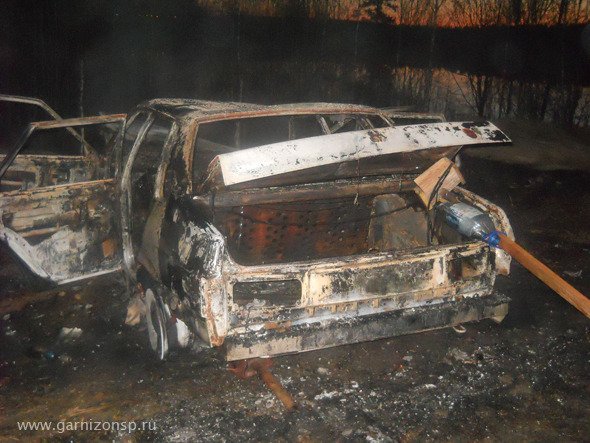       В Торбеево сгорел автомобиль          